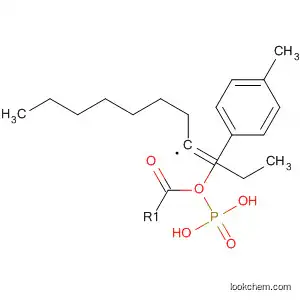 Molecular Structure of 391206-02-3 (Phosphonic acid, [(1Z)-1-(4-methylphenyl)-1-heptenyl]-, diethyl ester)