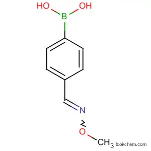 Molecular Structure of 393820-31-0 (Boronic acid, [4-[(methoxyimino)methyl]phenyl]-)