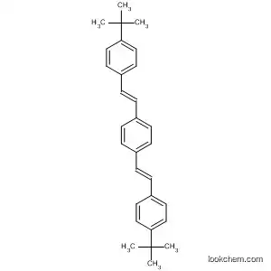 Molecular Structure of 100675-74-9 (Benzene, 1,4-bis[(1E)-2-[4-(1,1-dimethylethyl)phenyl]ethenyl]-)