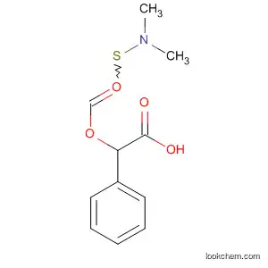 Molecular Structure of 100677-49-4 (Benzeneacetic acid, a-[(dimethylamino)thioxomethoxy]-)