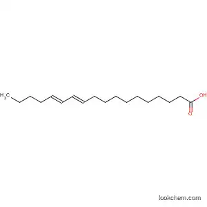 Molecular Structure of 693-73-2 ((11E,13E)-octadeca-11,13-dienoic acid)
