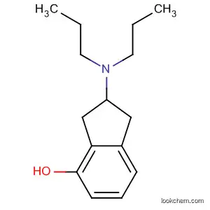 Molecular Structure of 78950-86-4 (1H-Inden-4-ol, 2-(dipropylamino)-2,3-dihydro-)