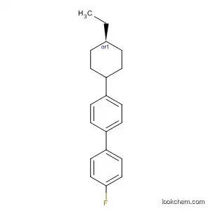 Molecular Structure of 81793-57-9 (4-(4-Ethylcyclohexyl)-4'-fluorobiphenyl, 97%)