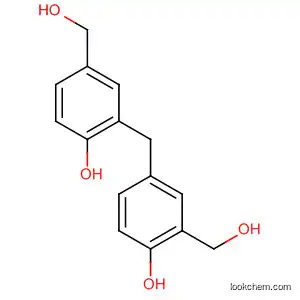Molecular Structure of 103603-74-3 (Benzenemethanol,
2-hydroxy-5-[[2-hydroxy-5-(hydroxymethyl)phenyl]methyl]-)
