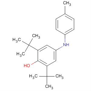 Molecular Structure of 109270-55-5 (Phenol, 2,6-bis(1,1-dimethylethyl)-4-[(4-methylphenyl)amino]-)