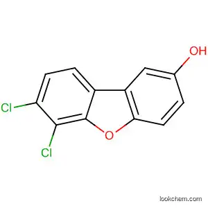2-Dibenzofuranol, 6,7-dichloro-