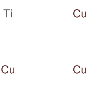 Molecular Structure of 12054-26-1 (Copper, compd. with titanium (3:1))