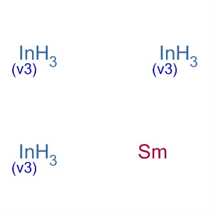 Molecular Structure of 12056-12-1 (Indium, compd. with samarium (3:1))