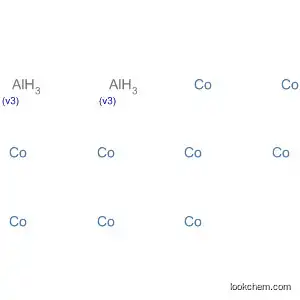 Molecular Structure of 12774-47-9 (Aluminum, compd. with cobalt (2:9))