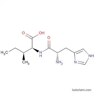Molecular Structure of 129050-48-2 (L-Isoleucine, L-histidyl-)