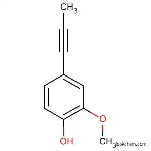 Molecular Structure of 135192-84-6 (Phenol, 2-methoxy-4-(1-propynyl)-)