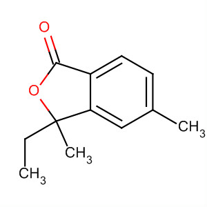 Molecular Structure of 13856-30-9 (1(3H)-Isobenzofuranone, 3-ethyl-3,5-dimethyl-)