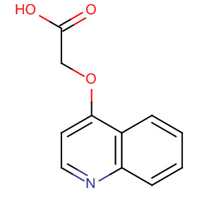 Molecular Structure of 146363-08-8 (Acetic acid, (4-quinolinyloxy)-)