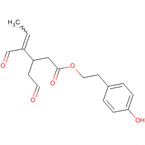 Molecular Structure of 151194-92-2 (4-Hexenoic acid, 4-formyl-3-(2-oxoethyl)-, 2-(4-hydroxyphenyl)ethyl
ester)