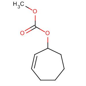 Molecular Structure of 155057-85-5 (Carbonic acid, 2-cyclohepten-1-yl methyl ester)