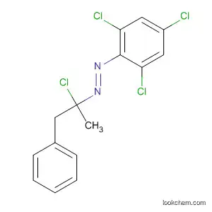 Molecular Structure of 156636-82-7 (Diazene, (1-chloro-1-methyl-2-phenylethyl)(2,4,6-trichlorophenyl)-)