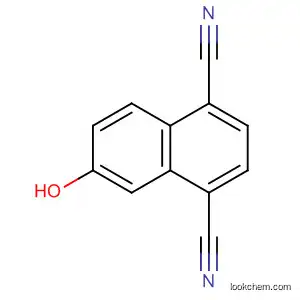 1,4-Naphthalenedicarbonitrile, 6-hydroxy-