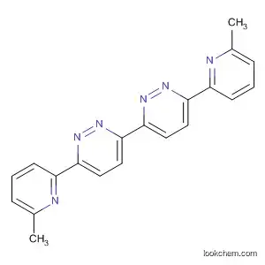 Molecular Structure of 161405-79-4 (3,3'-Bipyridazine, 6,6'-bis(6-methyl-2-pyridinyl)-)