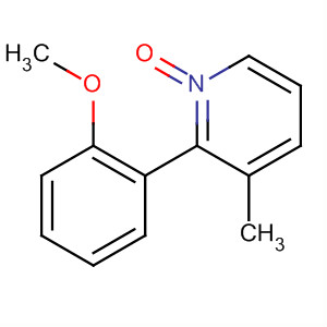 Molecular Structure of 161497-56-9 (Pyridine, 2-(2-methoxyphenyl)-3-methyl-, 1-oxide)