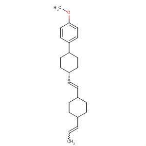 Benzene,
1-methoxy-4-[trans-4-[(1E)-2-[trans-4-(1E)-1-propenylcyclohexyl]ethenyl
]cyclohexyl]-