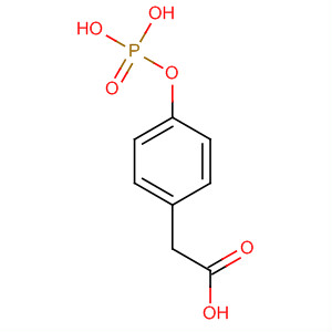 Molecular Structure of 175296-90-9 (Benzeneacetic acid, 4-(phosphonooxy)-)