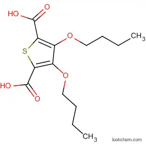 Molecular Structure of 177364-97-5 (2,5-Thiophenedicarboxylic acid, 3,4-dibutoxy-)