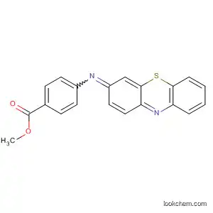 Benzoic acid, 4-(3H-phenothiazin-3-ylideneamino)-, methyl ester