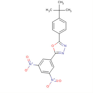 Molecular Structure of 180525-82-0 (1,3,4-Oxadiazole, 2-[4-(1,1-dimethylethyl)phenyl]-5-(3,5-dinitrophenyl)-)