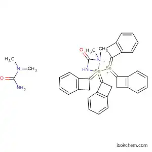 Molecular Structure of 184888-47-9 (Urea,
N,N''-[diselenobis[(1R)-2,1-phenyleneethylidene]]bis[N',N'-dimethyl-)