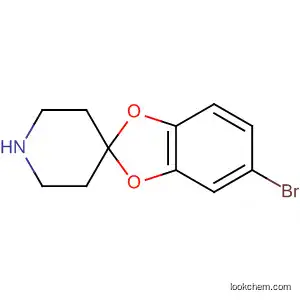 Molecular Structure of 185316-88-5 (Spiro[1,3-benzodioxole-2,4'-piperidine], 5-bromo-)