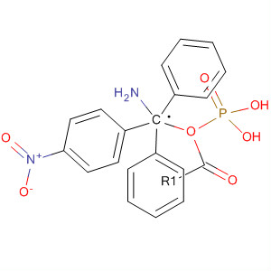 Molecular Structure of 190839-42-0 (Phosphonic acid, [amino(4-nitrophenyl)methyl]-, diphenyl ester)