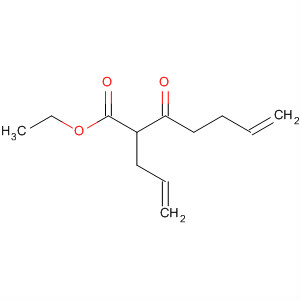 Molecular Structure of 193742-19-7 (6-Heptenoic acid, 3-oxo-2-(2-propenyl)-, ethyl ester)