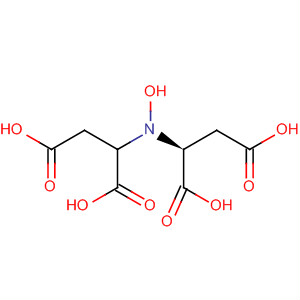 Molecular Structure of 194604-51-8 (L-Aspartic acid, N-(1,2-dicarboxyethyl)-N-hydroxy-)