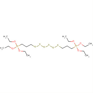 Molecular Structure of 194605-96-4 (3,18-Dioxa-8,9,10,11,12,13-hexathia-4,17-disilaeicosane,
4,4,17,17-tetraethoxy-)