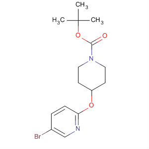 1-Piperidinecarboxylic acid, 4-[(5-bromo-2-pyridinyl)oxy]-,
1,1-dimethylethyl ester(194668-49-0)