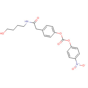 Molecular Structure of 197021-93-5 (Carbonic acid, 4-[2-[(4-hydroxybutyl)amino]-2-oxoethyl]phenyl
4-nitrophenyl ester)