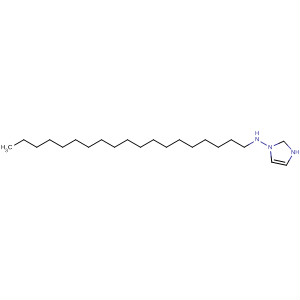 Molecular Structure of 19755-09-0 (1H-Imidazole-1-ethanamine, 2-heptadecyl-2,3-dihydro-)