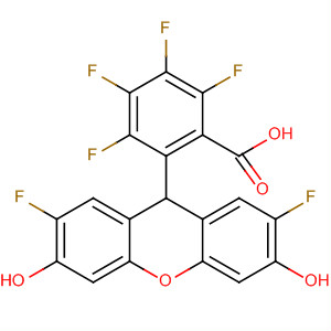 Molecular Structure of 198139-58-1 (Benzoic acid,
2-(2,7-difluoro-3,6-dihydroxy-9H-xanthen-9-yl)-3,4,5,6-tetrafluoro-)