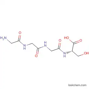 Molecular Structure of 206750-67-6 (L-Serine, glycylglycylglycyl-)