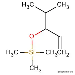 Molecular Structure of 210821-71-9 (Silane, trimethyl[[1-(1-methylethyl)-2-propenyl]oxy]-)