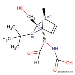Molecular Structure of 247159-38-2 (Carbamic acid,
[(1R,2R,3S,4S)-3-(hydroxymethyl)bicyclo[2.2.1]hept-5-en-2-yl]-,
1,1-dimethylethyl ester, rel-)