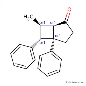 Molecular Structure of 251975-50-5 (Bicyclo[3.2.0]heptan-2-one, 7-methyl-5,6-diphenyl-, (1R,5R,6S,7R)-rel-)