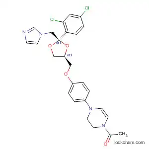 Molecular Structure of 254912-63-5 (2,3-Dehydro Ketoconazole)