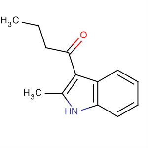 Molecular Structure of 29957-83-3 (1-Butanone, 1-(2-methyl-1H-indol-3-yl)-)
