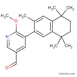 3-Pyridinecarboxaldehyde,
6-methoxy-5-(5,6,7,8-tetrahydro-3,5,5,8,8-pentamethyl-2-naphthalenyl)-
