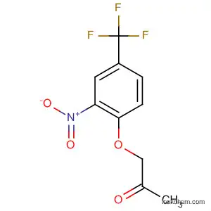 Molecular Structure of 364-68-1 (2-Propanone, 1-[2-nitro-4-(trifluoromethyl)phenoxy]-)
