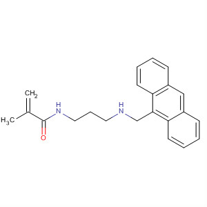 Molecular Structure of 399032-57-6 (2-Propenamide, N-[3-[(9-anthracenylmethyl)amino]propyl]-2-methyl-)