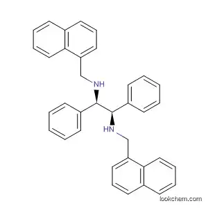 Molecular Structure of 399041-17-9 (1R,2R-N,N'-bis(1-naphthalenylMethyl)-1,2-diphenyl-1,2-EthanediaMine)