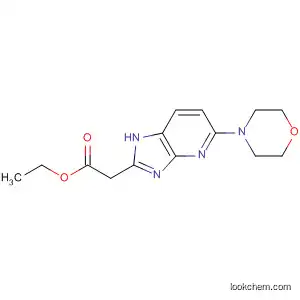 1H-Imidazo[4,5-b]pyridine-2-acetic acid, 5-(4-morpholinyl)-, ethyl ester