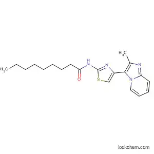 Nonanamide, N-[4-(2-methylimidazo[1,2-a]pyridin-3-yl)-2-thiazolyl]-